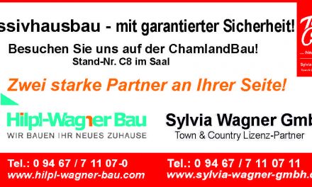 ChamlandBau – die Messe rund ums Bauen in Cham von 15.02. bis 16.02.2020