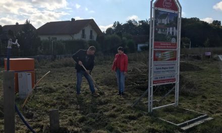 Zwei weitere Spatenstiche Ende September