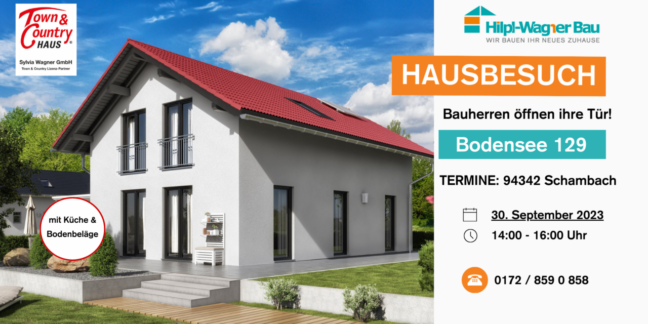 Hausbesichtigung in Schambach bei Straßkirchen am 30.09.2023